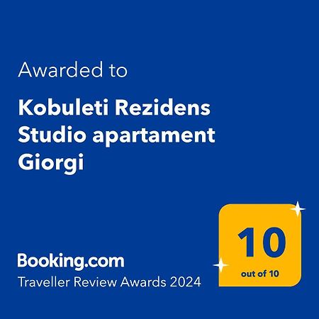 Kobuleti Rezidens Studio Apartament Giorgi Apartment ภายนอก รูปภาพ